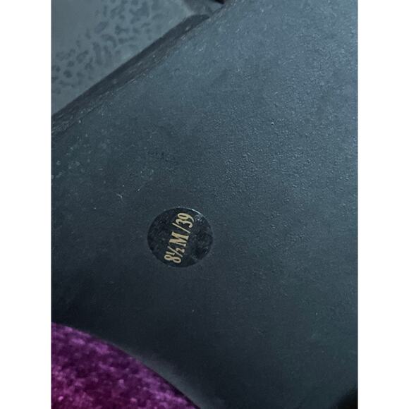 LUCKY BRAND Ellerey Lug Sole Chelsea Boots White Black Size 8.5 39 COMBAT GRUNGE - Picture 9 of 9